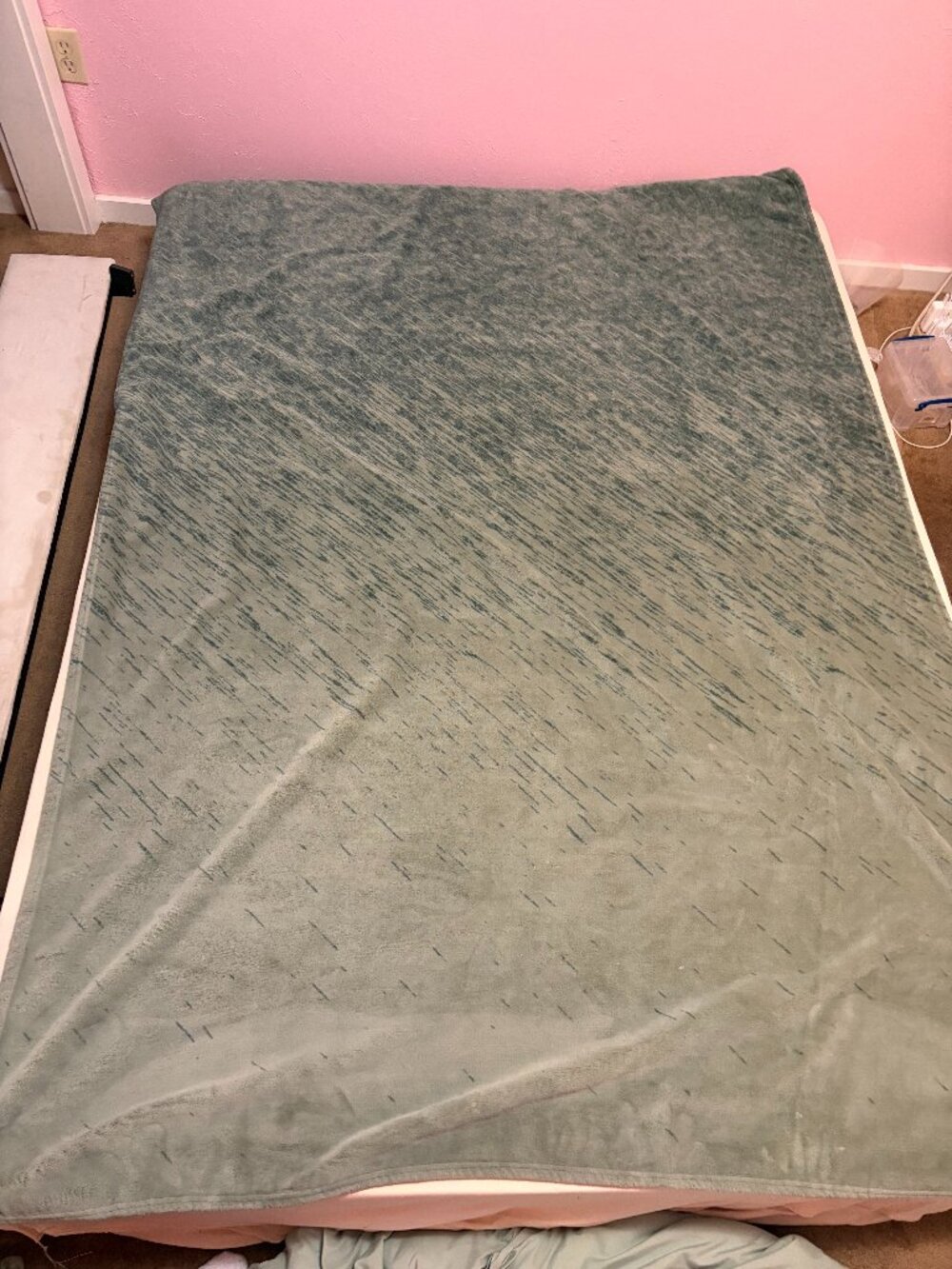 queen green blanket